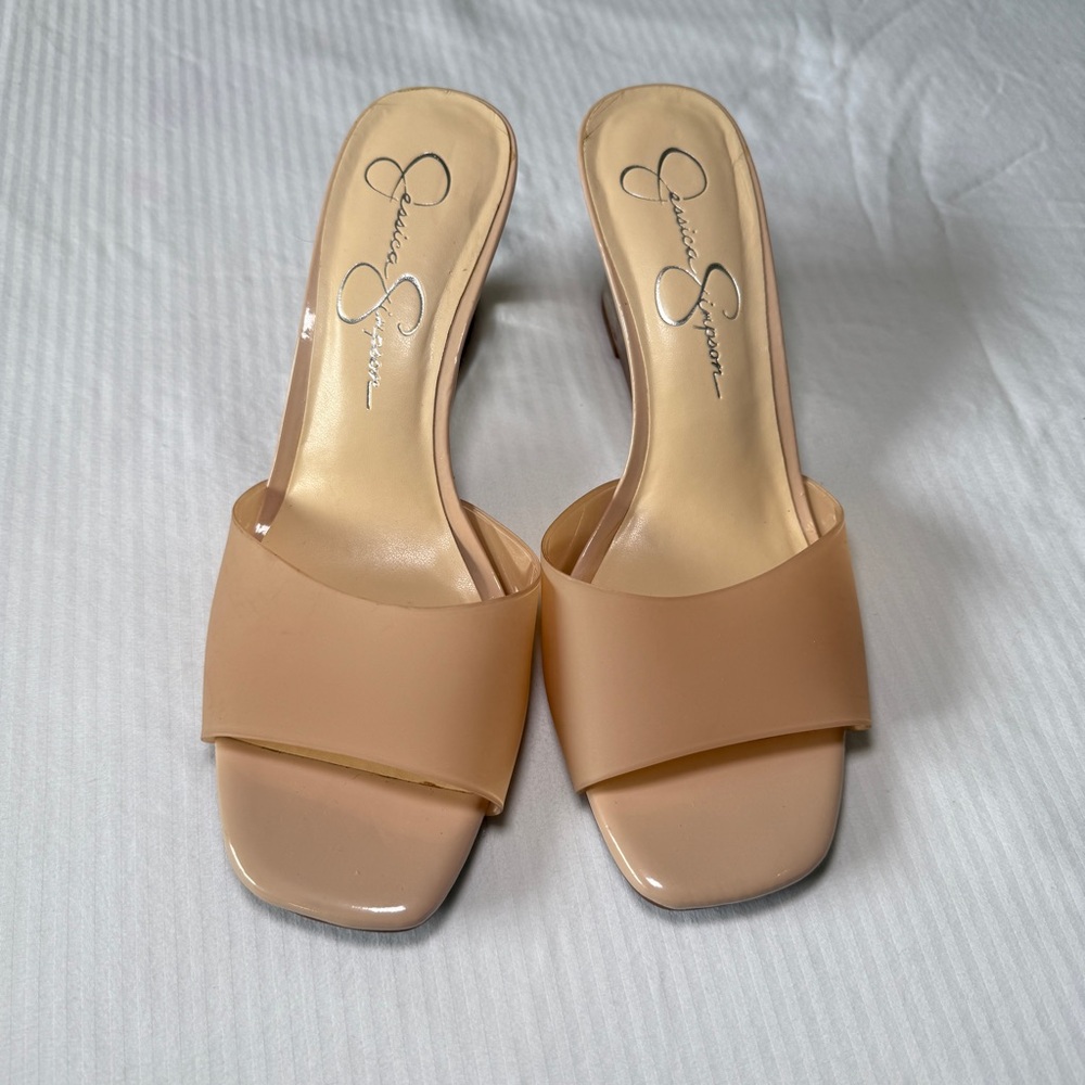 Jessica Simpson Beige Women's Heels |Size 8.5